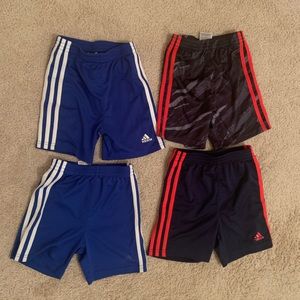 Boys Adidas Athletic Shorts (set of 4)
